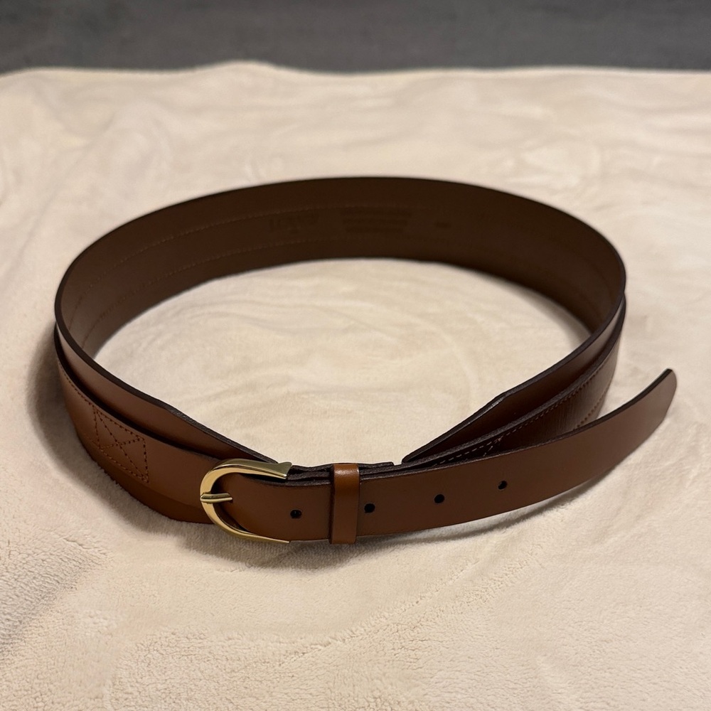 J Crew Brown Leather Belt
